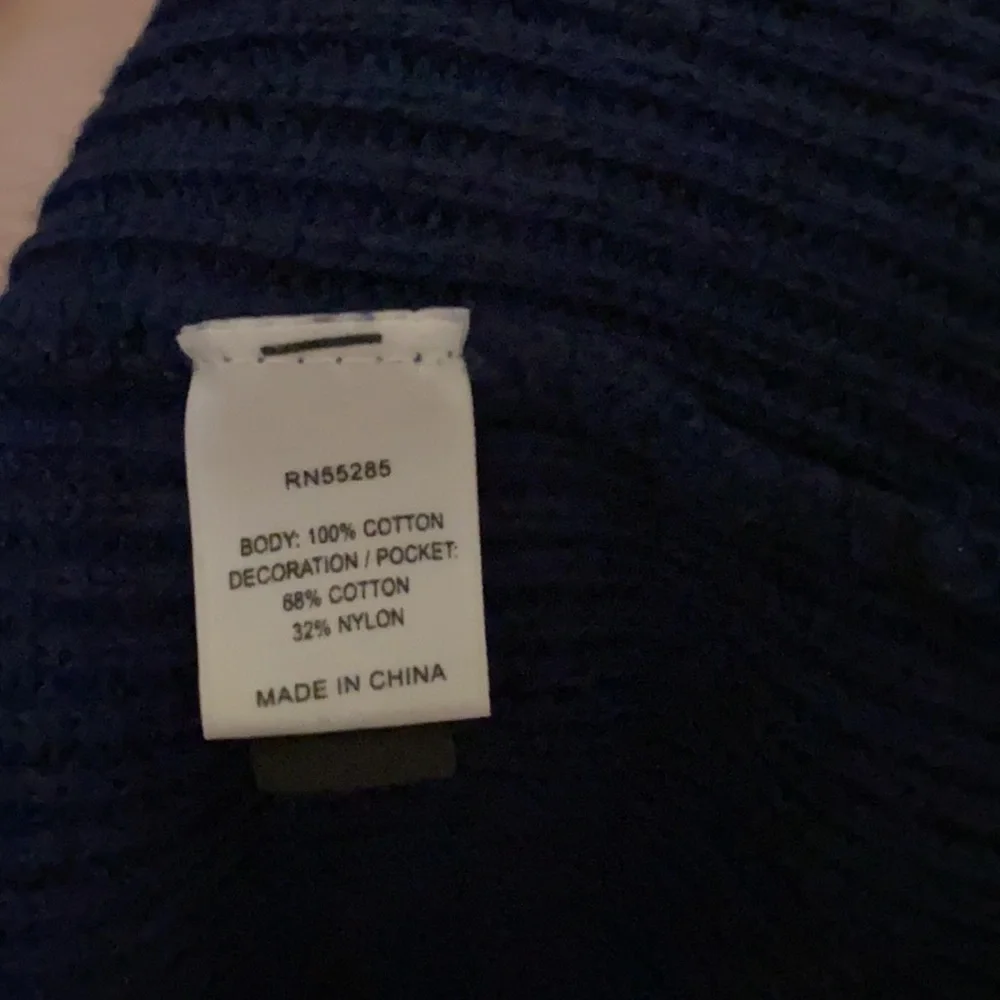 Express blue sweater size: L